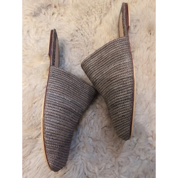 Bullbasha Idir Men’s Sz 7 Luxury Handmade Slip-On Mules Euro 40 NWOB $233 RETAIL main image 6